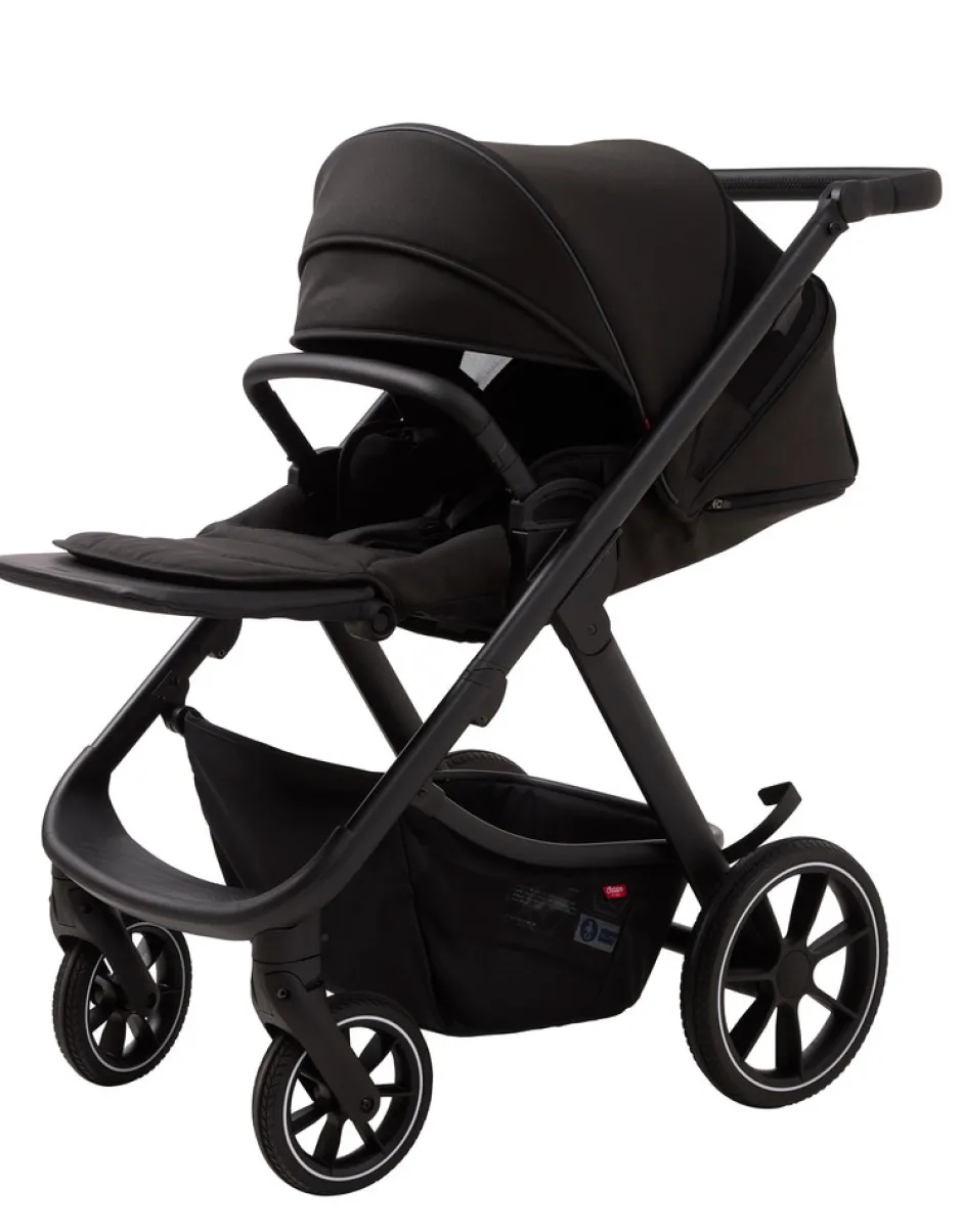 Hot Evoke Klapvogn - sort Klapvogne Med Flade Sæder