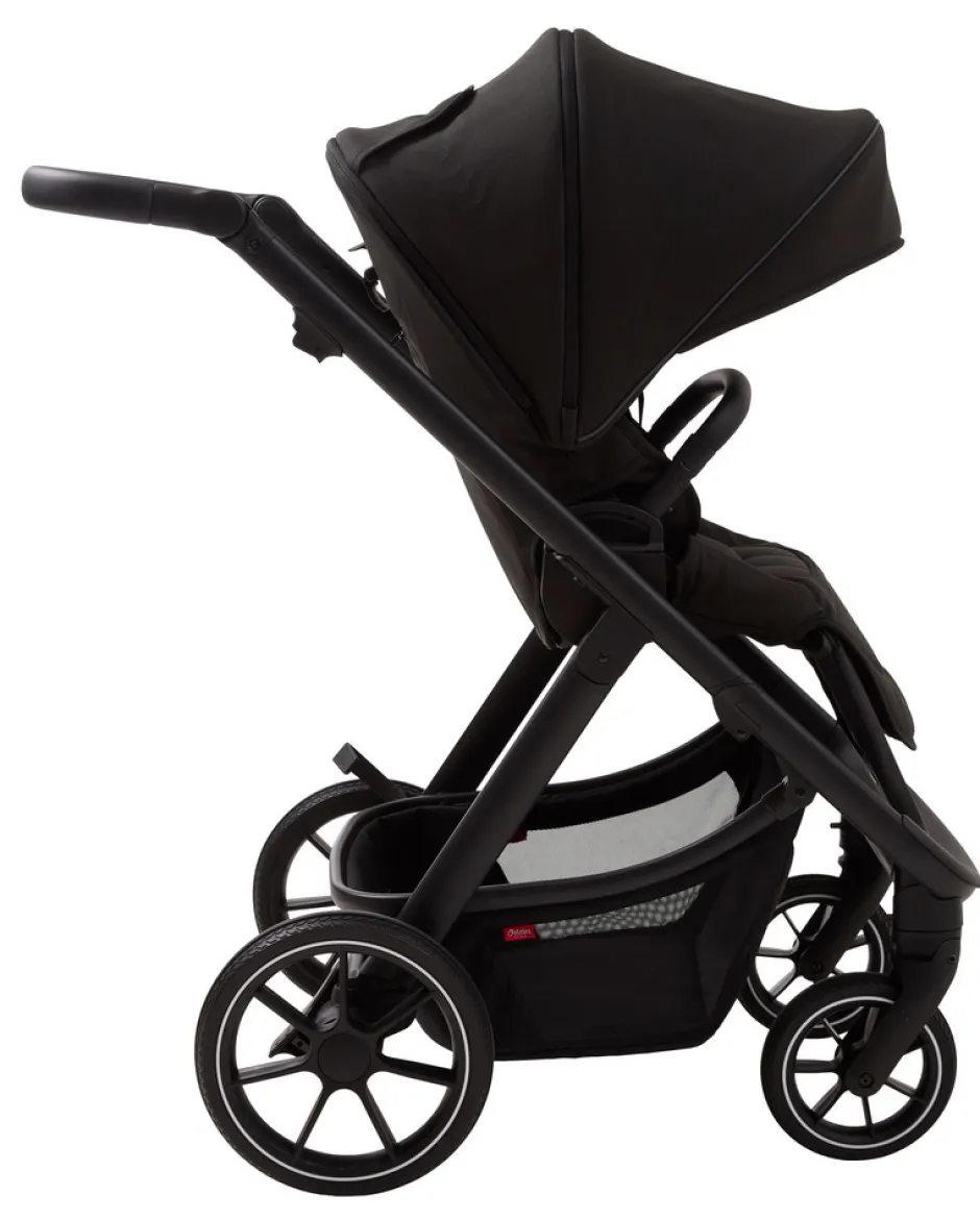 Hot Evoke Klapvogn - sort Klapvogne Med Flade Sæder