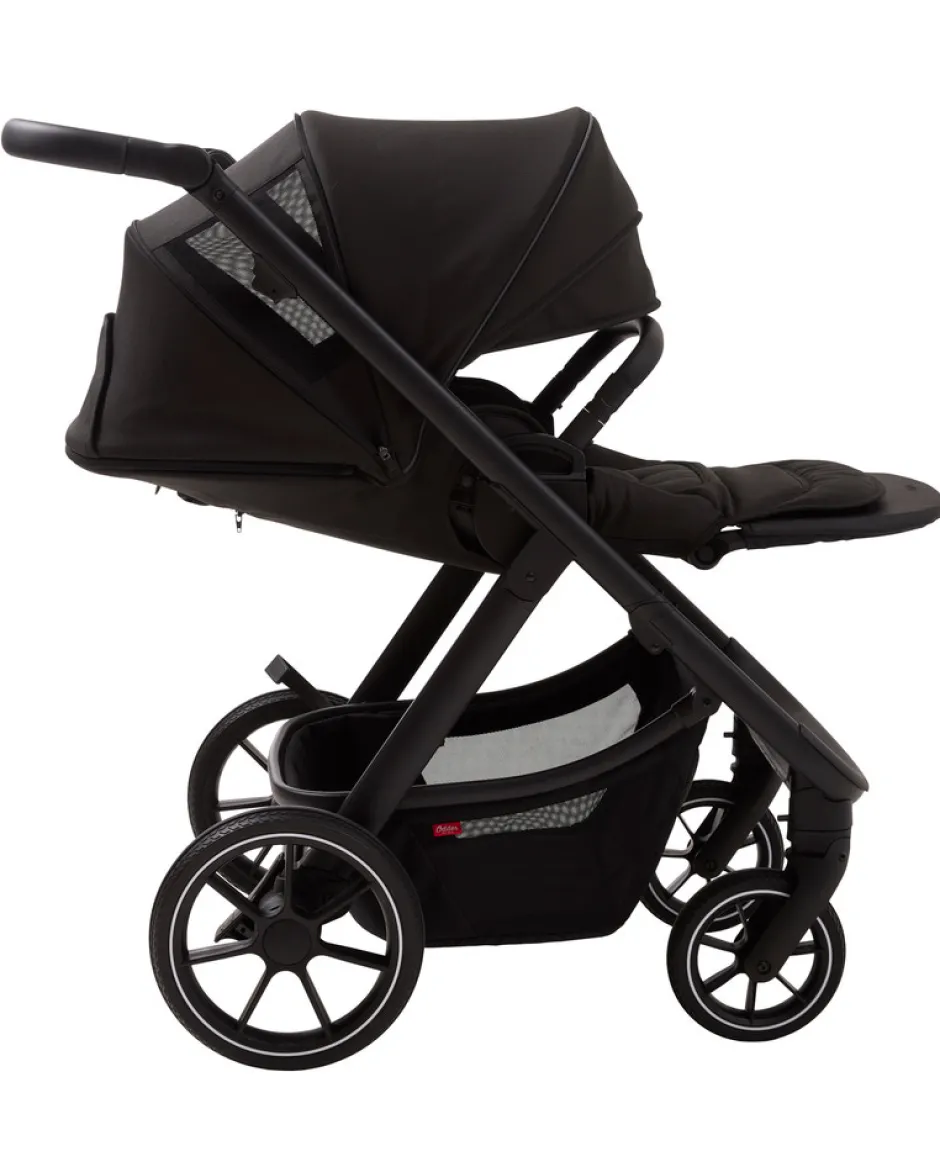 Hot Evoke Klapvogn - sort Klapvogne Med Flade Sæder