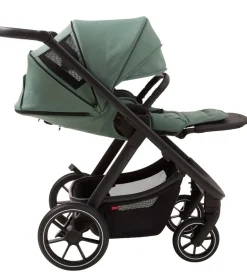 Online Evoke Klapvogn inkl. regnslag - grøn Klapvogne Med Flade Sæder