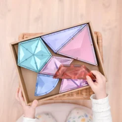 Best Expansion Pack - udvidelsessæt 48 dele - pastel Magnetlegesæt