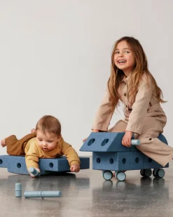 Outlet Explorer Set Deep Blue / Sky Blue Store Byggesæt|Tumlemøbler