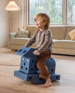 Outlet Explorer Set Deep Blue / Sky Blue Store Byggesæt|Tumlemøbler