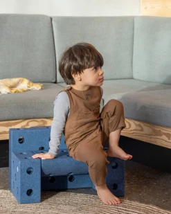 Outlet Explorer Set Deep Blue / Sky Blue Store Byggesæt|Tumlemøbler