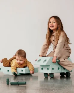 Online Explorer Set Ocean Mint / Forest Green Store Byggesæt|Tumlemøbler