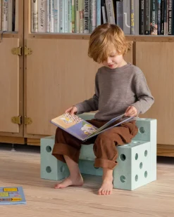 Online Explorer Set Ocean Mint / Forest Green Store Byggesæt|Tumlemøbler