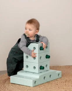 Online Explorer Set Ocean Mint / Forest Green Store Byggesæt|Tumlemøbler