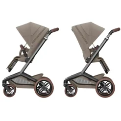 Best Fame - Twillic truffle Klapvogne Med Flade Sæder