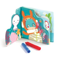 Online Farvebog til badet Badelegetøj