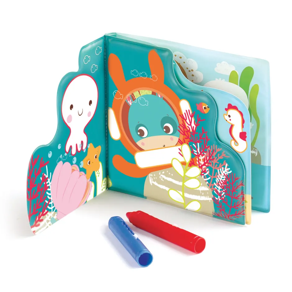 Online Farvebog til badet Badelegetøj