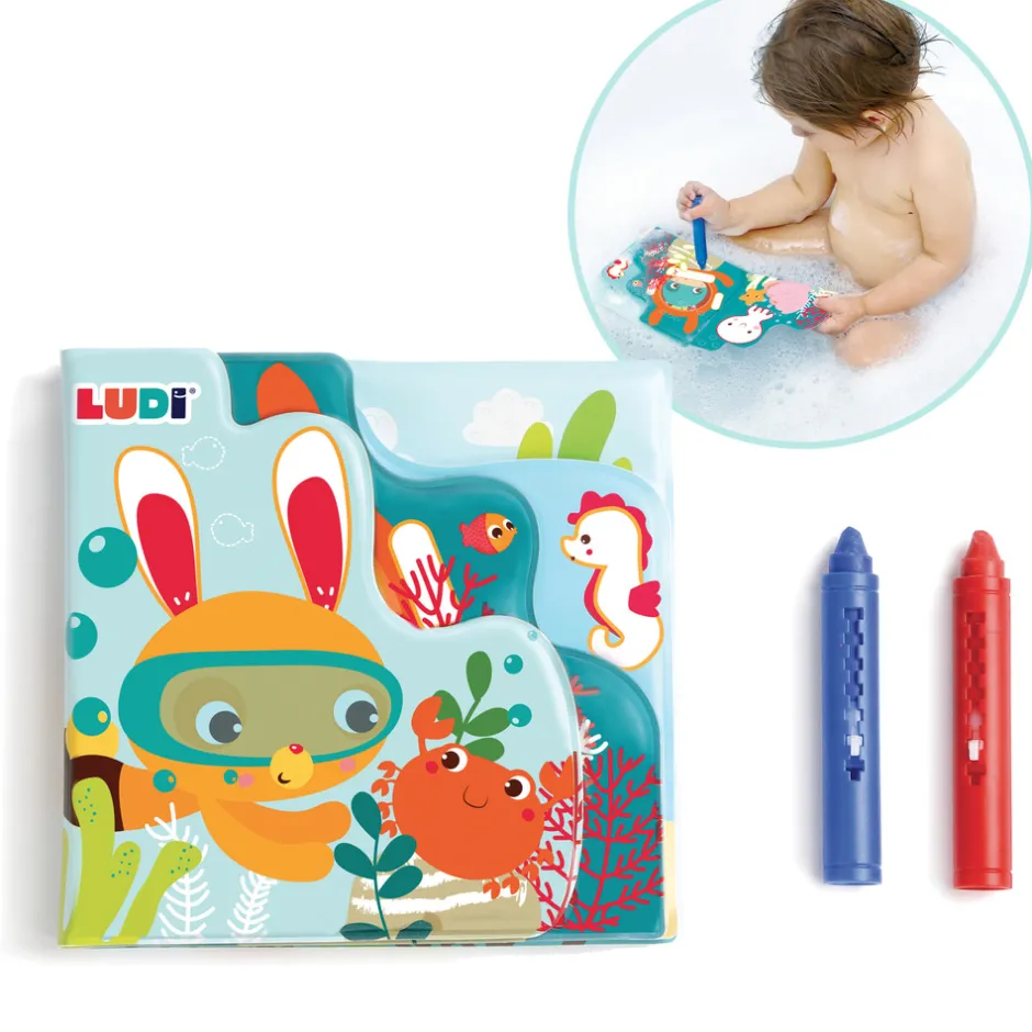 Online Farvebog til badet Badelegetøj