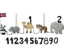 Best Fødselsdagstog, Zoo dyr m. 11 tal Børn Fødselsdagstoge