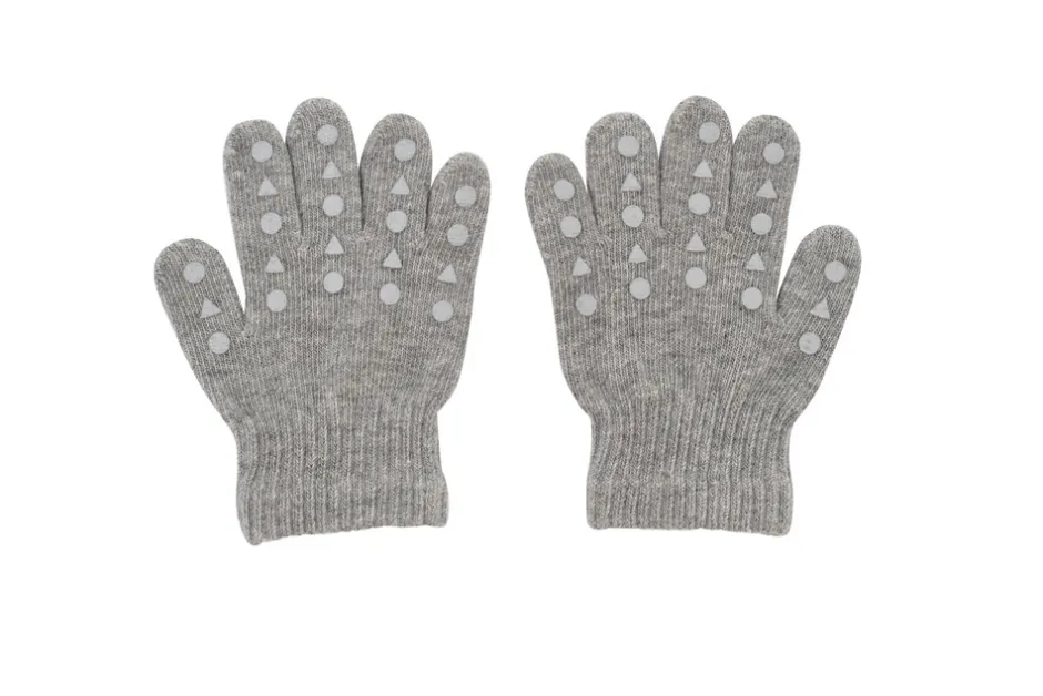 Hot Fingervanter - GREY MELAN Luffer & Vanter