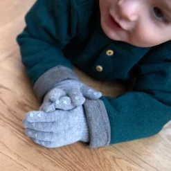 Hot Fingervanter - GREY MELAN Luffer & Vanter