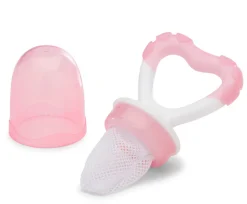 Hot FLAVORILLO 2 i 1 frugtsut og bidering - pink Foodfeeder Og Frugtsut