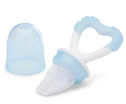 New FLAVORILLO 2 i 1 frugtsut og bidering - blå Foodfeeder Og Frugtsut