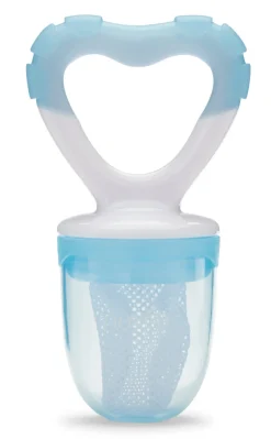 New FLAVORILLO 2 i 1 frugtsut og bidering - blå Foodfeeder Og Frugtsut