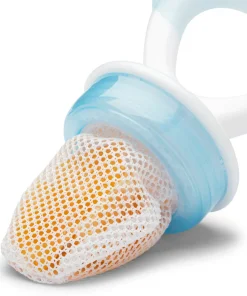 New FLAVORILLO 2 i 1 frugtsut og bidering - blå Foodfeeder Og Frugtsut