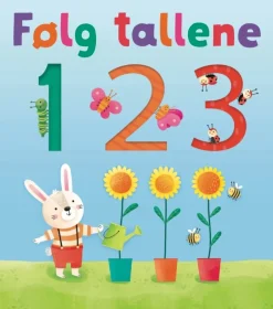 Outlet Følg tallene 123 Papbøger