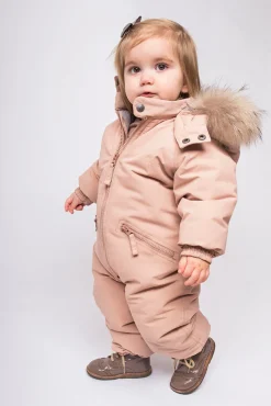 Discount Flyverdragt w/fur - Mahogany rose Flyverdragter