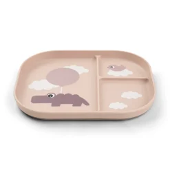 Discount Foodie inddelt tallerken Happy clouds Pudder Service