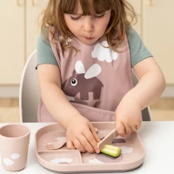 Discount Foodie inddelt tallerken Happy clouds Pudder Service