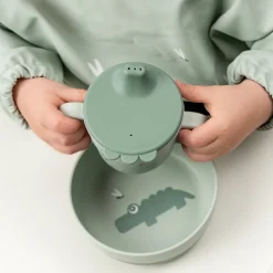 New Foodie tudkop Happy dots Grøn Træningskopper Og Flasker|Service