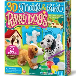 Form og mal, 3D Hvalpehunde Kreasæt