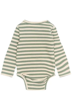 Best Fro Rib Body Langærmet - LILY PAD Juletøj|Bodystocking Langærmet
