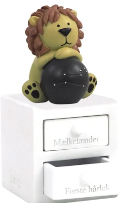 Første tand/hårlok - løven Børn Smykkeskrin