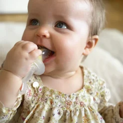 Outlet Frugtsut med mini fryseform - Smokey Green Foodfeeder Og Frugtsut