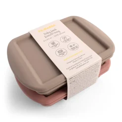 Best Frysebakke til babymad 4x65 ml - 2-pak - Rose Mix Madopbevaring