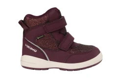 Hot Fun Glitter Warm GTX 2V - Plum Vinterstøvler