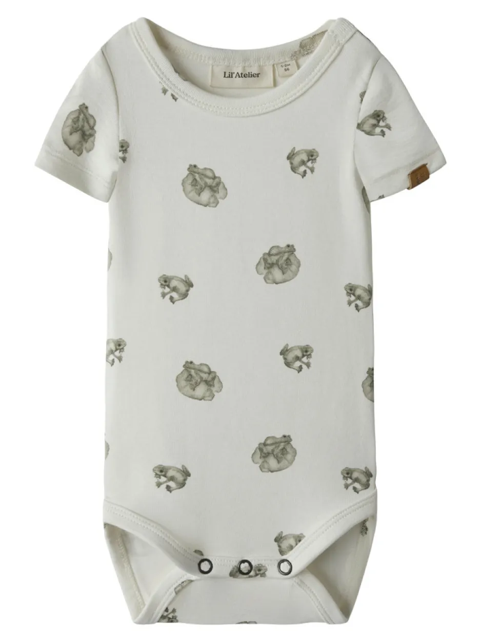 Gayo Sor Body kortærmet - Frog/Coconut milk Bodystocking Kortærmet