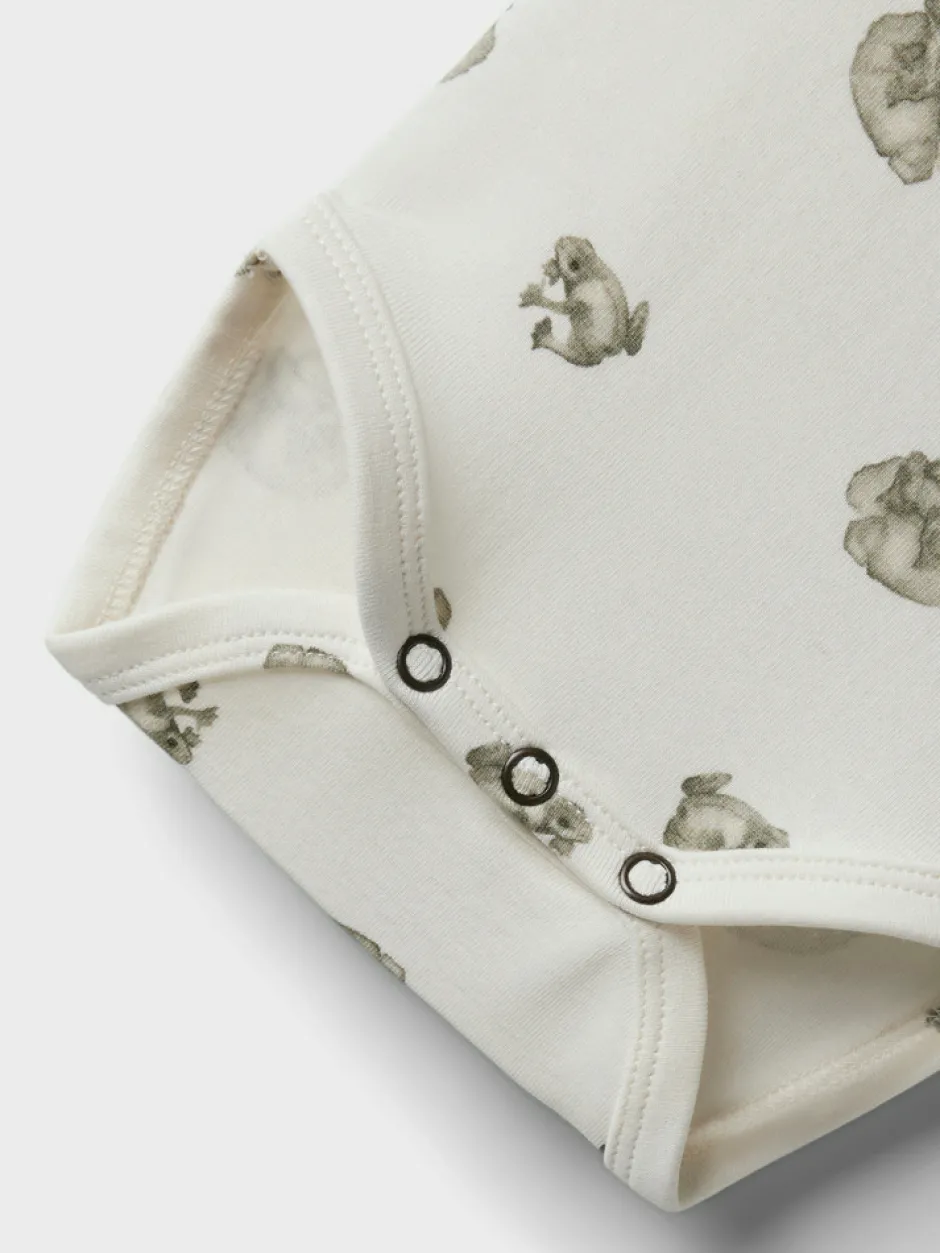 Gayo Sor Body kortærmet - Frog/Coconut milk Bodystocking Kortærmet