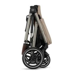 Online Gazelle S - almond beige Søskende/Tvillingevogne|Klapvogne Med Flade Sæder