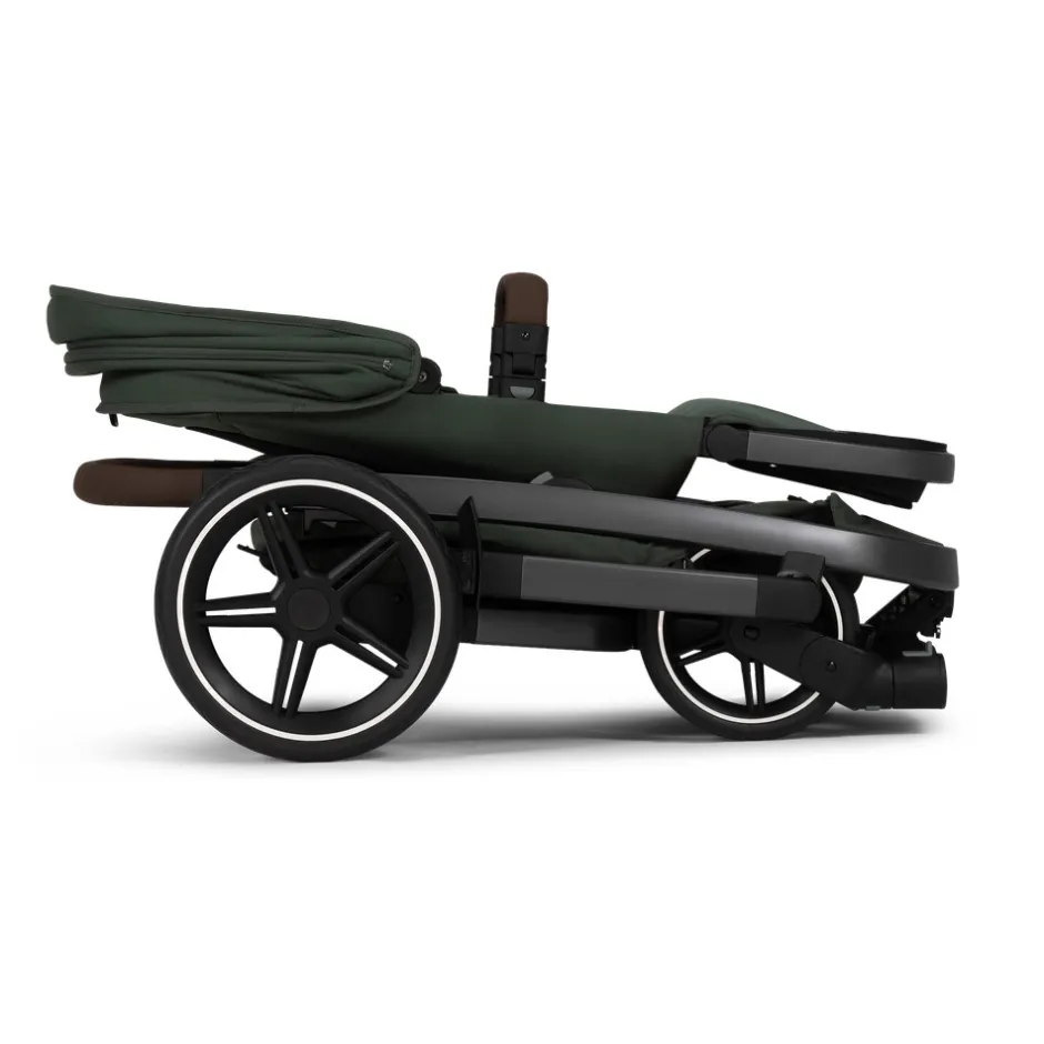 Outlet Geo3 Komplet - Forest green Kombivogne Med Ergonomiske Sæder