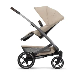 Clearance Geo3 Komplet - Sandy taupe Kombivogne Med Ergonomiske Sæder