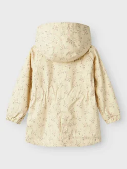 Hot Gerda lang jakke aop - BLEACHEDSA Overgangsjakker