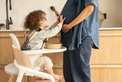 Clearance Giraffe baby set - grey Børn Tilbehør Til Højstole