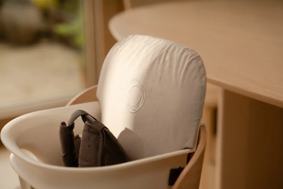 Clearance Giraffe baby set - white Børn Tilbehør Til Højstole