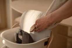 Clearance Giraffe baby set - white Børn Tilbehør Til Højstole