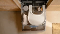 Clearance Giraffe tray - grey Børn Tilbehør Til Højstole