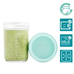 Best Glas madbøtter - 4x 220ml Madopbevaring