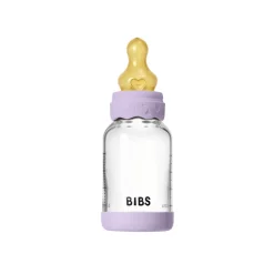 Clearance Glass boheme baby bottle latex 120 ml violet sky Sutteflasker