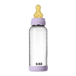 Discount Glass boheme baby bottle latex 240 ml violet sky Sutteflasker