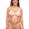 Online Graviditets & amme BH med carri-gel beige S Amme Bh'Er
