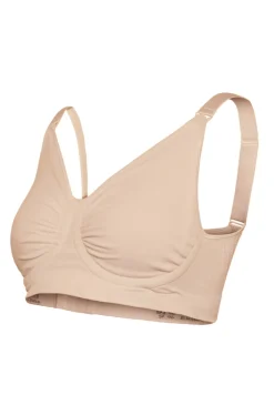 Clearance Graviditets & amme BH med carri-gel beige L Amme Bh'Er