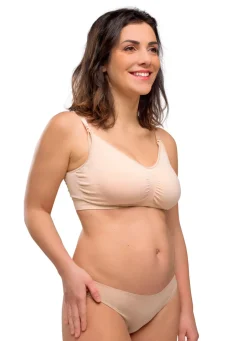 Hot Graviditets & amme BH original beige S Amme Bh'Er