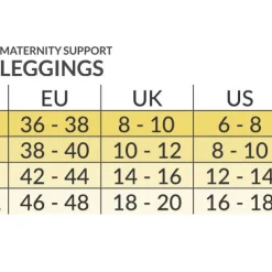 Clearance Graviditets leggings m. støtte 3/4 længde sort Leggings/Strømpebukser